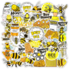10/30/50pcs Set Of Beekeeping Stickers