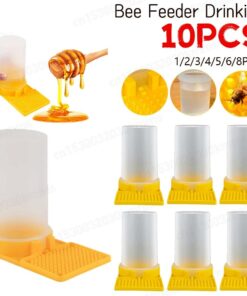 Bee Feeder Watering Set Easy Hydration for Your Bees 1-6 PCS